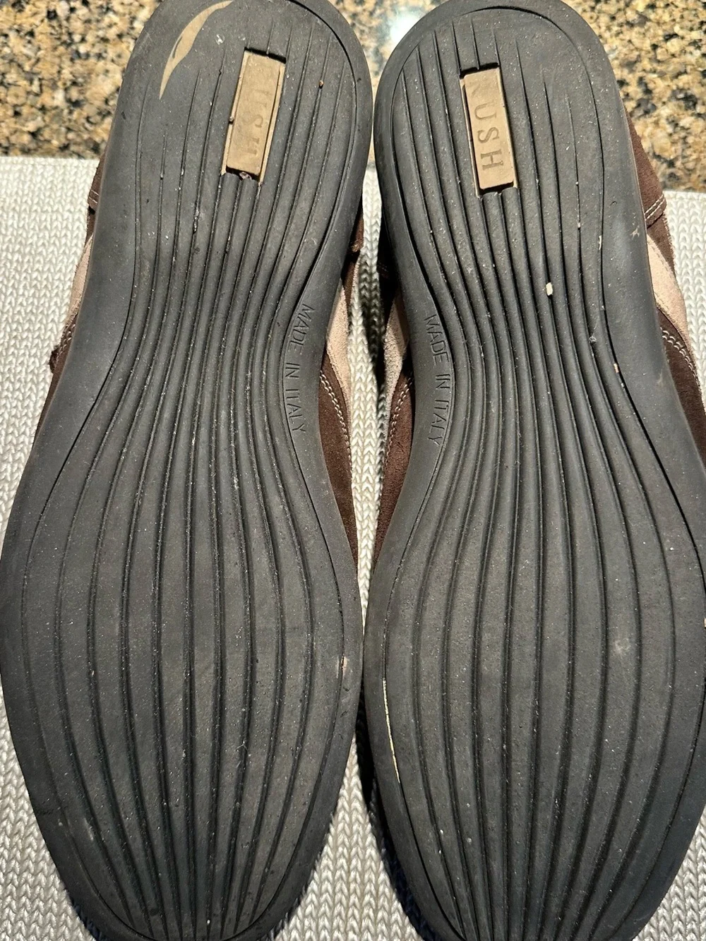 Gordon Rush Men's Brown & tan Suede shoes
